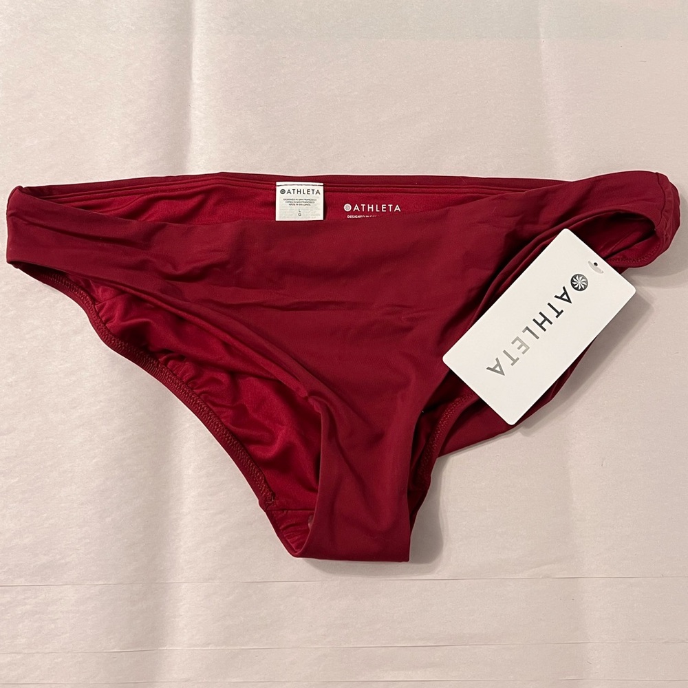 NWT ATHLETA CLEAN MEDIUM BIKINI BOTTOM ✨
